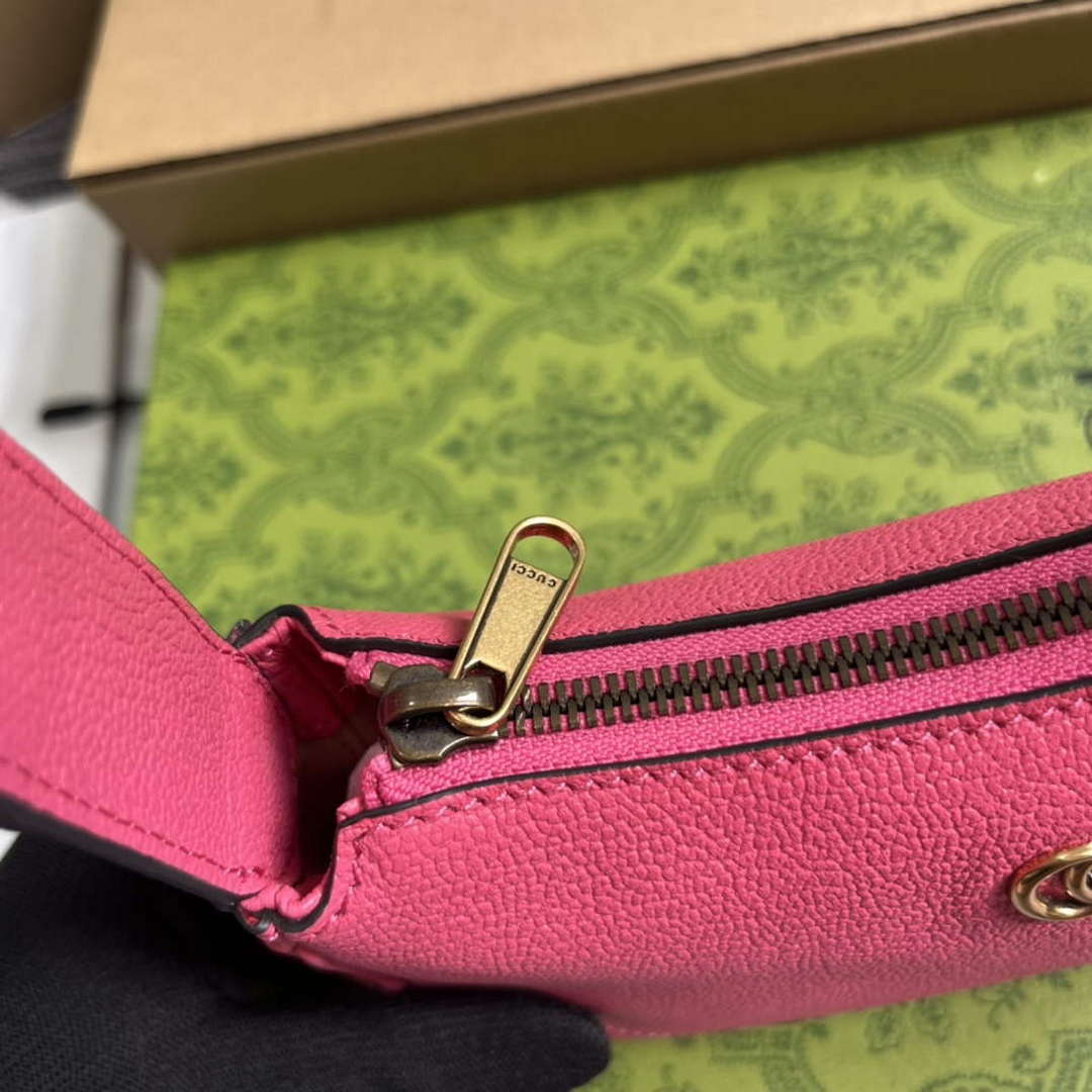 Gucci 739076 Aphrodite Mini Shoulder Bag Pink
