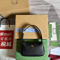 Gucci 739076 Aphrodite shoulder bag with Double G Black - Default Title - View 1
