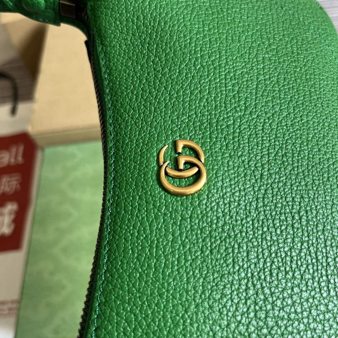 Gucci 739076 Aphrodite shoulder bag with Double G Green - Default Title - View 6