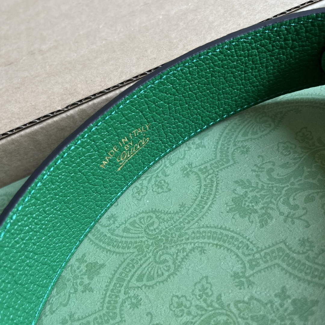 Gucci 739076 Aphrodite shoulder bag with Double G Green - Default Title - View 8