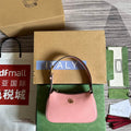 Gucci 739076 Aphrodite shoulder bag with Double G Light pink - Default Title - View 1