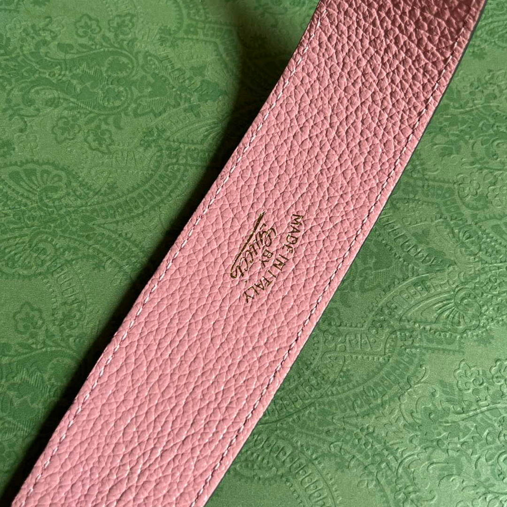 Gucci 739076 Aphrodite shoulder bag with Double G Light pink