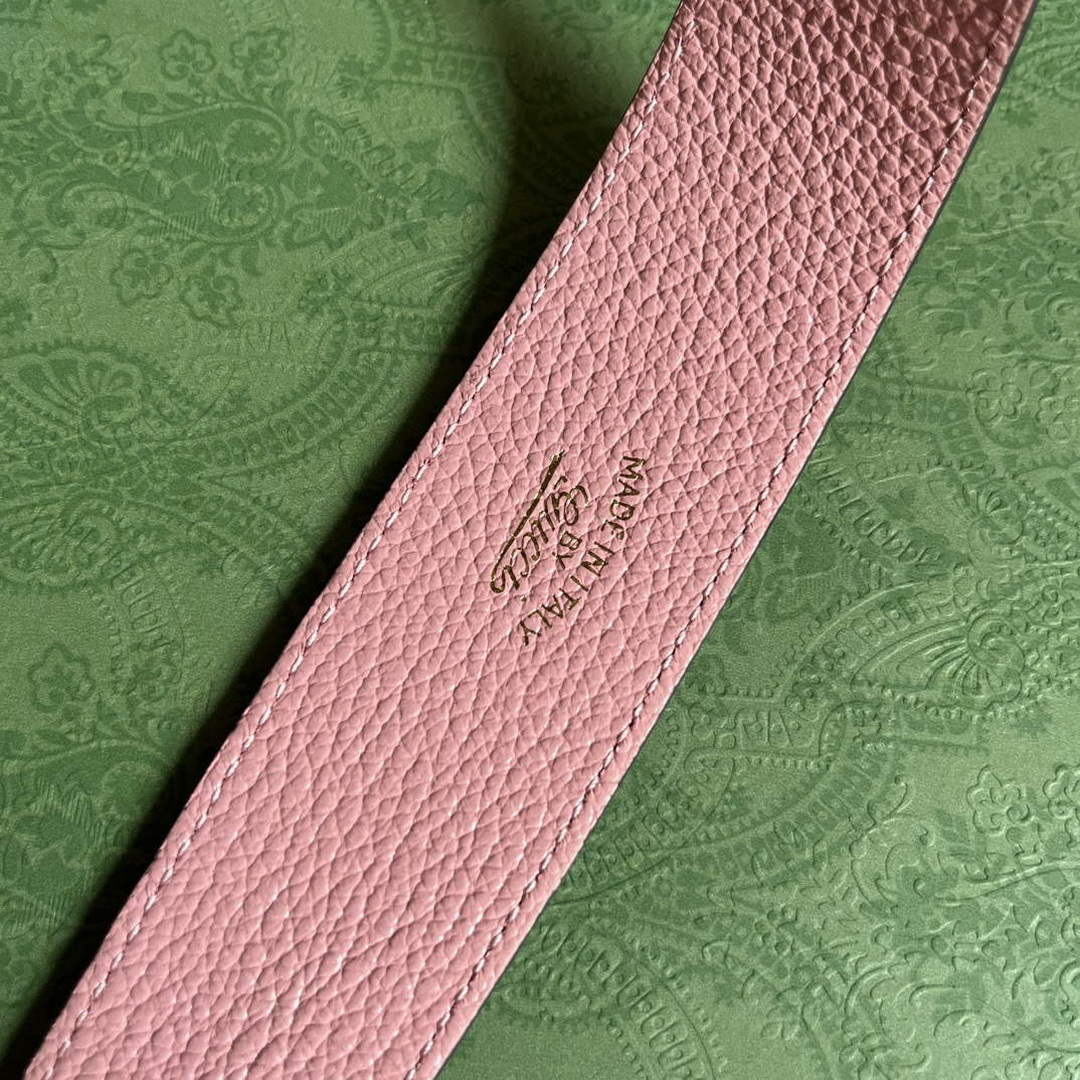 Gucci 739076 Aphrodite shoulder bag with Double G Light pink
