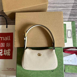 Gucci 739076 Aphrodite shoulder bag with Double G White - Default Title - View 1