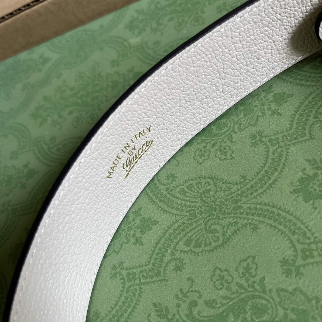 Gucci 739076 Aphrodite shoulder bag with Double G White - Default Title - View 8