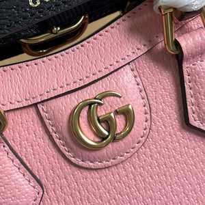 Gucci 739079 Diana Mini Tote Bag Pink leather - Default Title - View 5
