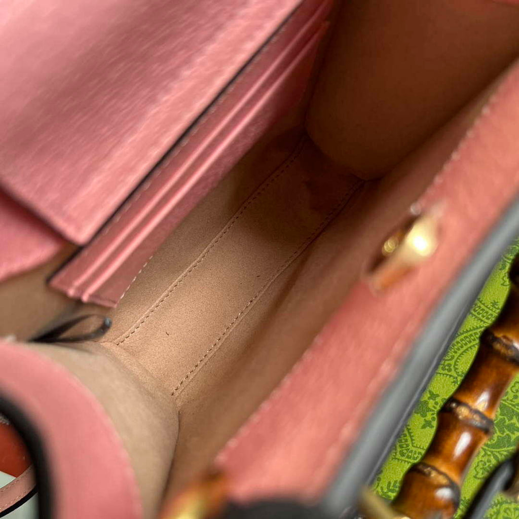 Gucci 739079 Diana Mini Tote Bag Pink leather