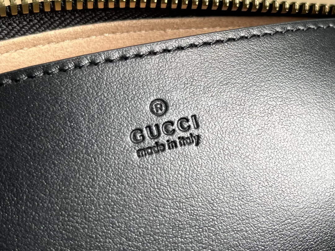 Gucci 739166 GG Marmont shoulder bag Black - Default Title - View 8