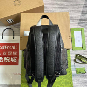 Gucci 739503 Jumbo GG Small Backpack Black - Default Title - View 2