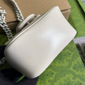 Gucci 739599 GG Marmont Belt Bag White - Default Title - View 4