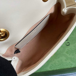 Gucci 739682 GG Marmont Matelass¨¦ mini tote bag White - Default Title - View 9