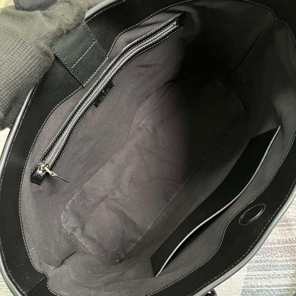 Gucci 739684 GG Marmont Large Tote Bag Black