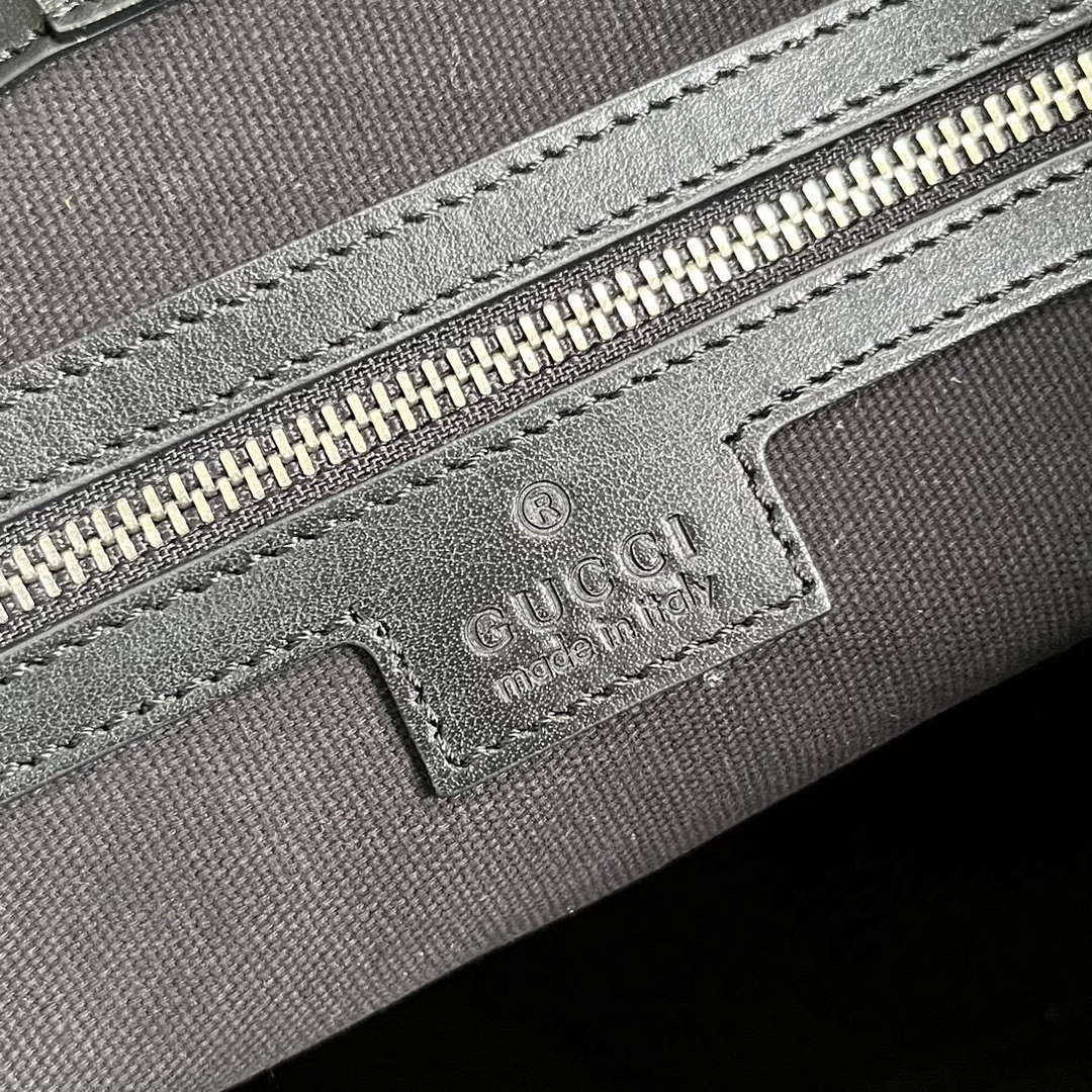 Gucci 739684 GG Marmont Large Tote Bag Black