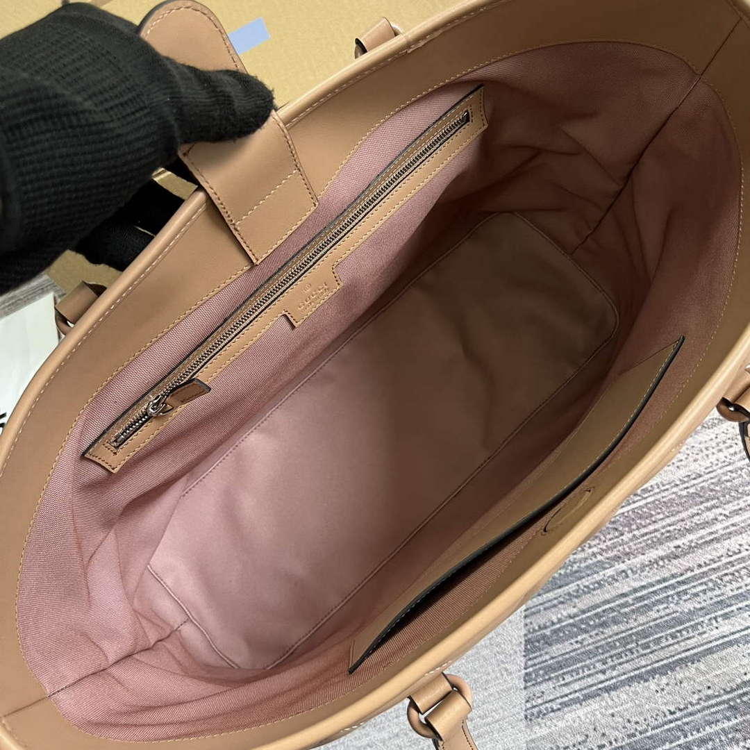 Gucci 739684 GG Marmont Large Tote Bag Rose beige - Default Title - View 9