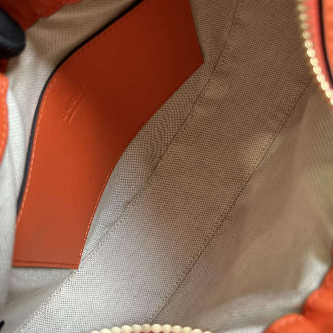 Gucci 739709 GG Matelass¨¦ Small Shoulder Bag Orange