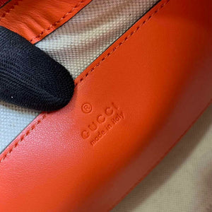 Gucci 739709 GG Matelass¨¦ Small Shoulder Bag Orange - Default Title - View 9