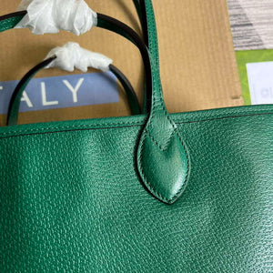 Gucci 739730 Ophidia Medium Tote Bag Green leather - Default Title - View 5