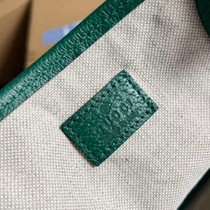 Gucci 739730 Ophidia Medium Tote Bag Green leather - Default Title - View 9