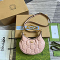 Gucci 739736 GG Matelass¨¦ Mini Bag Pink
