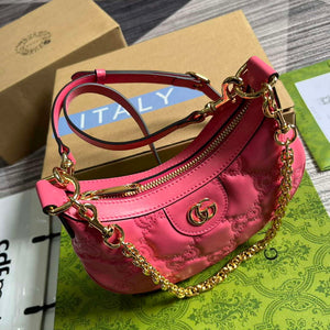 Gucci 739736 GG Matelass¨¦ Mini Bag Rose pink - Default Title - View 8