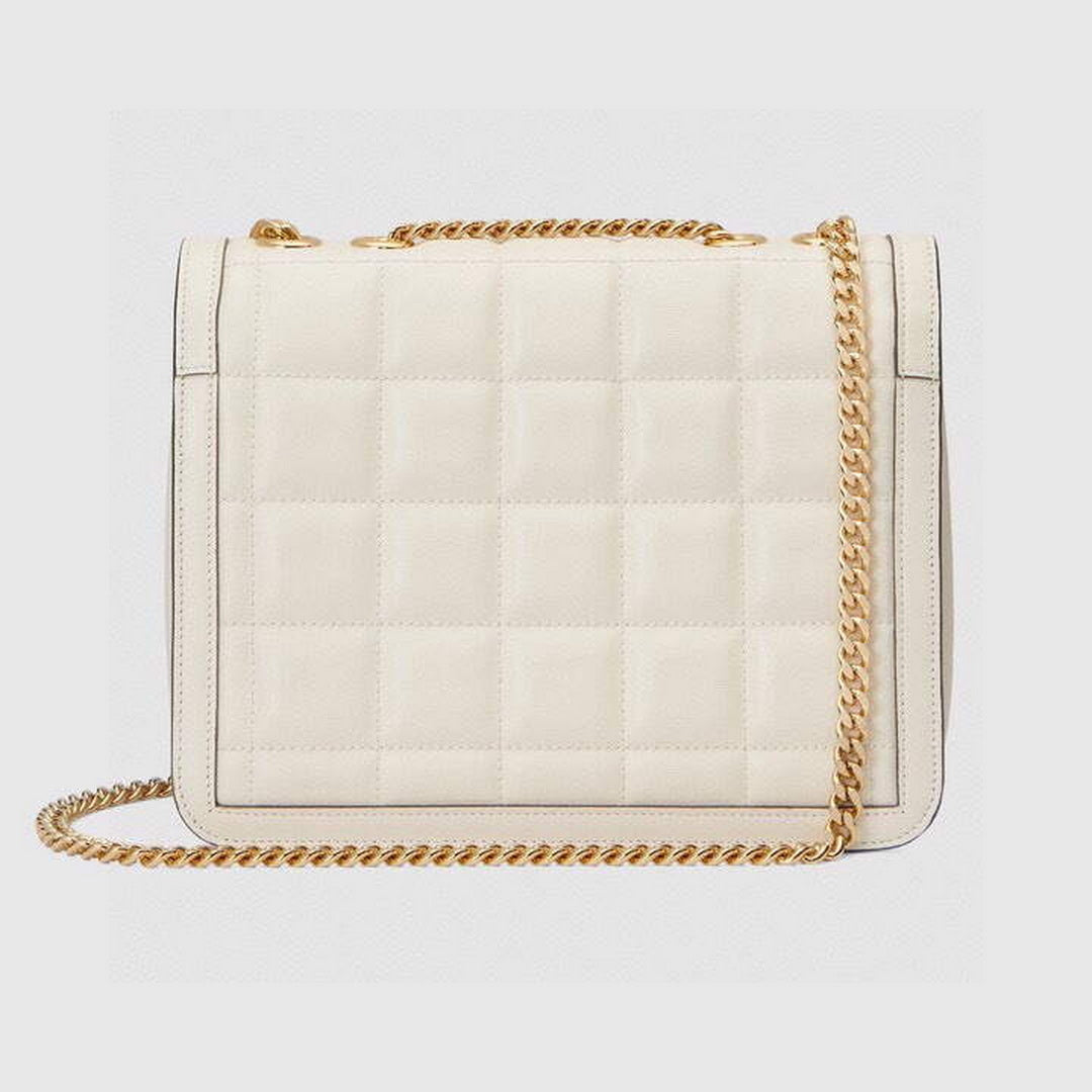 Gucci 740834 Gucci Deco Small Shoulder Bag Off white - Default Title - View 4