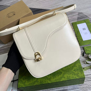Gucci 740988 Equestrian inspired shoulder bag White - Default Title - View 4