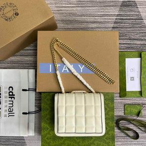 Gucci 741457 Gucci Deco mini shoulder bag White - Default Title - View 2