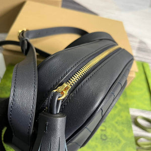 Gucci 742360 Gucci Blondie Small Shoulder Bag Dark blue - Default Title - View 5