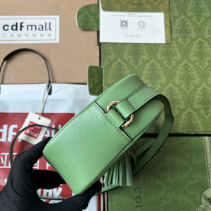 Gucci 742360 Gucci Blondie Small Shoulder Bag Green - Default Title - View 4