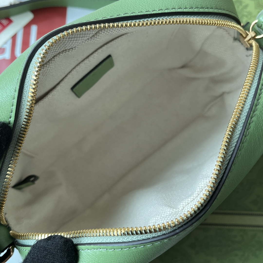 Gucci 742360 Gucci Blondie Small Shoulder Bag Green - Default Title - View 9
