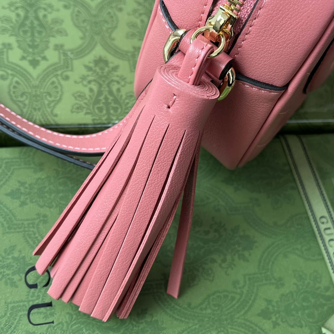 Gucci 742360 Gucci Blondie Small Shoulder Bag Pink - Default Title - View 7