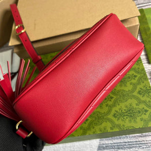 Gucci 742360 Gucci Blondie Small Shoulder Bag Red - Default Title - View 6