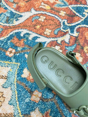 Gucci 742435 Women's Horsebit Flatform Sandal G38244 - US 4=Euro 35 - View 8
