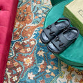 Gucci 742435 Women's Horsebit Flatform Sandal G38246 - US 4=Euro 35 - View 1