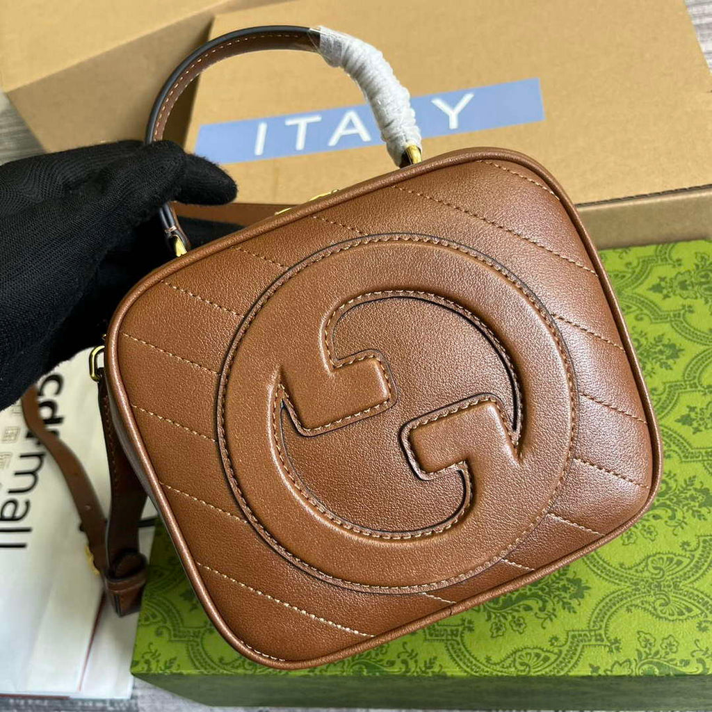 Gucci 744434 Gucci Blondie Top Handle Bag Cuir