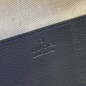 Gucci 744434 Gucci Blondie Top Handle Bag Navy blue - Default Title - View 9