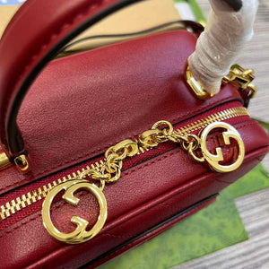 Gucci 744434 Gucci Blondie Top Handle Bag Red - Default Title - View 4