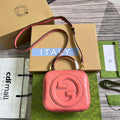 Gucci 744434 Gucci Blondie Top Handle Bag Rose pink - Default Title - View 1
