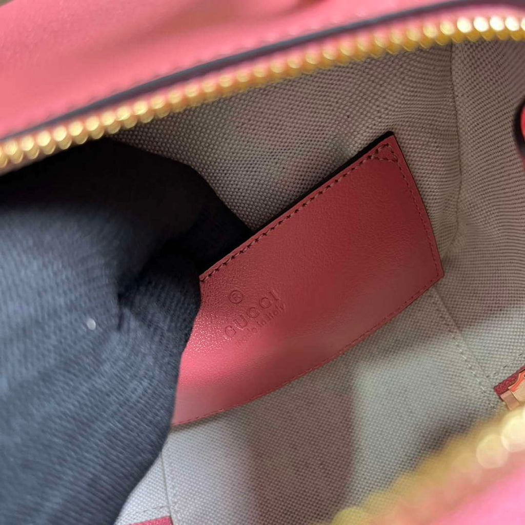 Gucci 744434 Gucci Blondie Top Handle Bag Rose pink