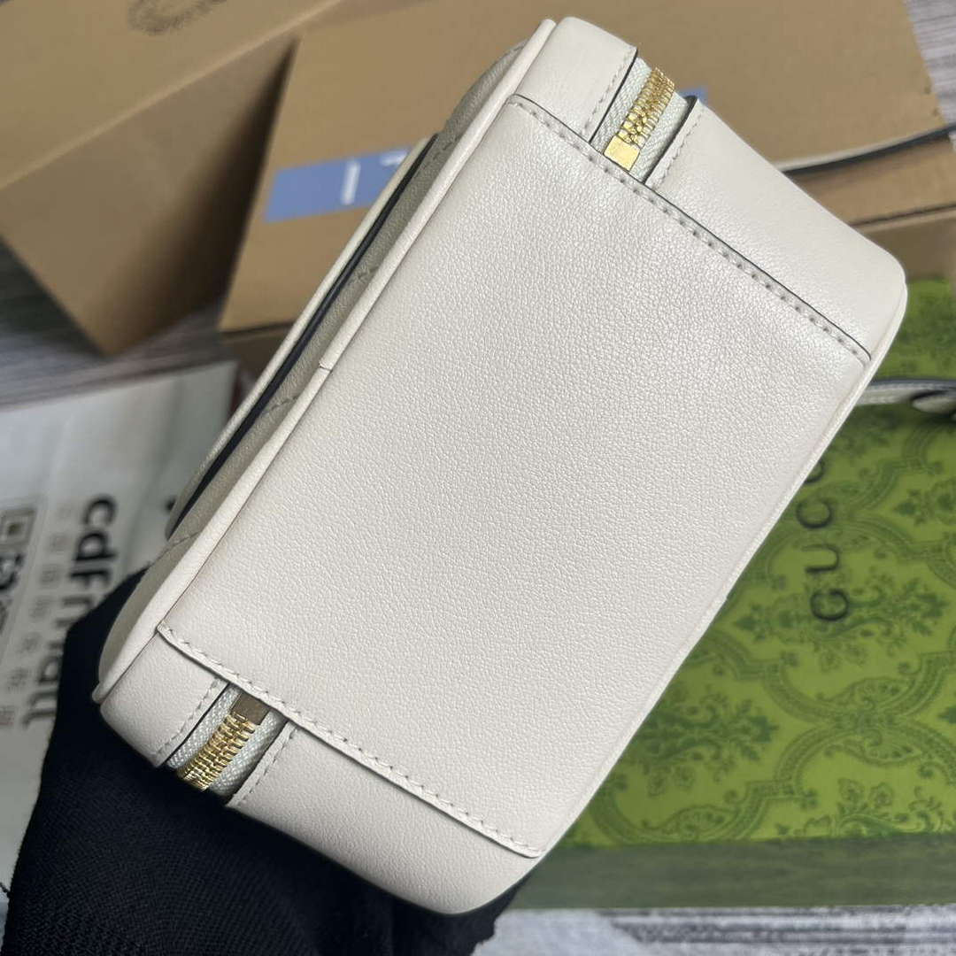 Gucci 744434 Gucci Blondie Top Handle Bag White - Default Title - View 8
