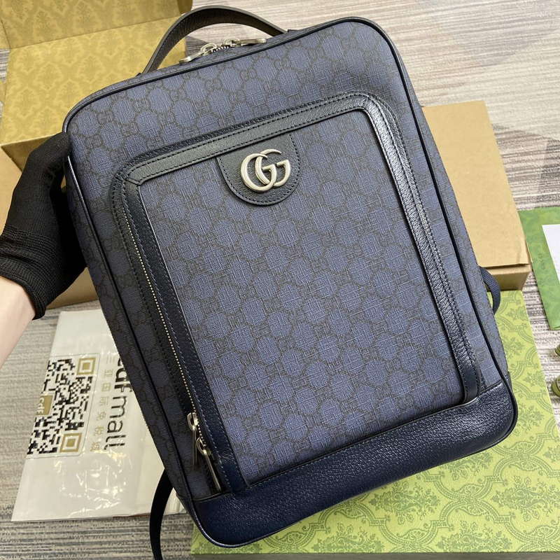 Gucci 745718 Ophidia GG Medium Backpack Blue - Default Title - View 4