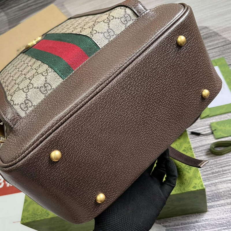 Gucci 745718 Ophidia GG Medium Backpack Brown - Default Title - View 7