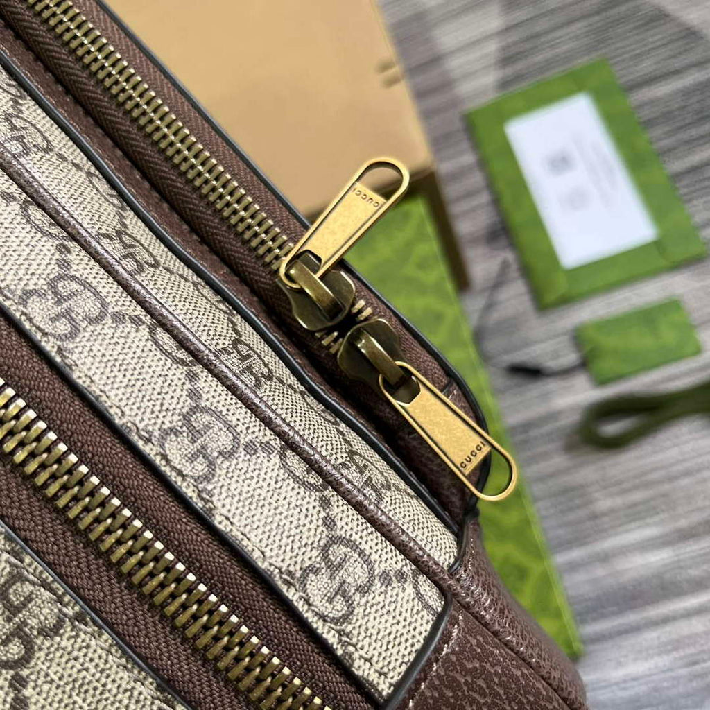 Gucci 745718 Ophidia GG Medium Backpack Brown