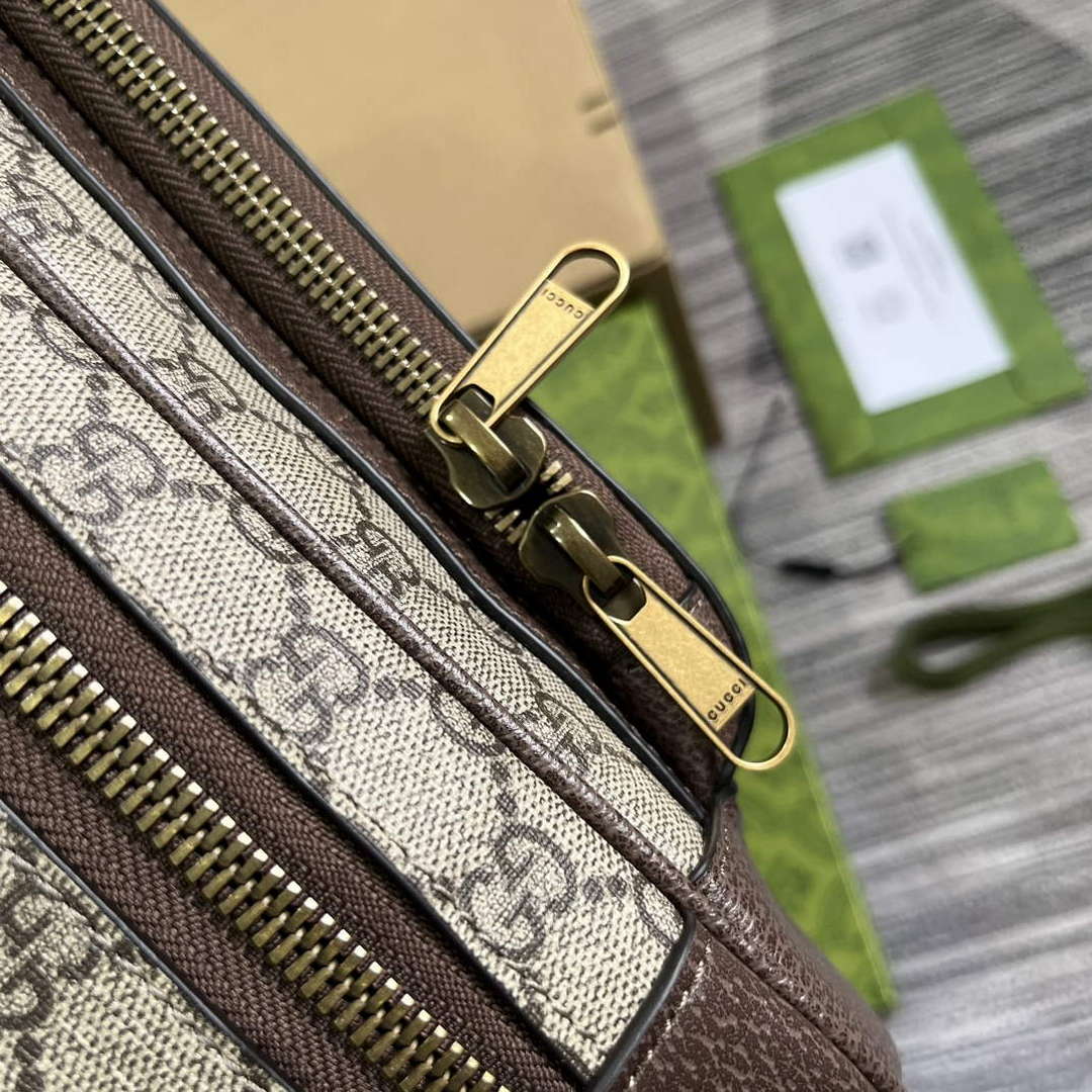 Gucci 745718 Ophidia GG Medium Backpack Brown