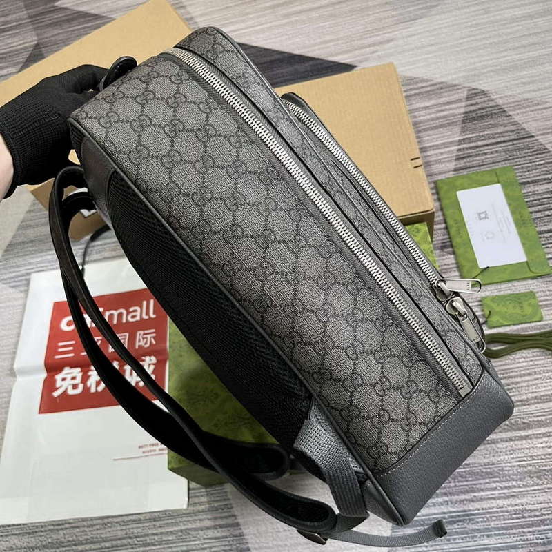 Gucci 745718 Ophidia GG Medium Backpack Grey