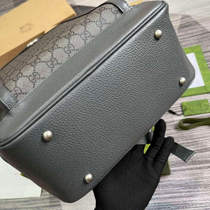 Gucci 745718 Ophidia GG Medium Backpack Grey - Default Title - View 7