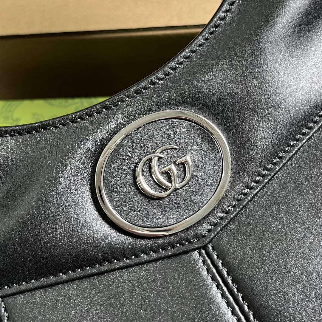 Gucci 745918 Petite GG Small Tote Bag Black - Default Title - View 5