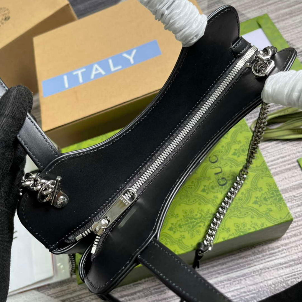 Gucci 745918 Petite GG Small Tote Bag Black