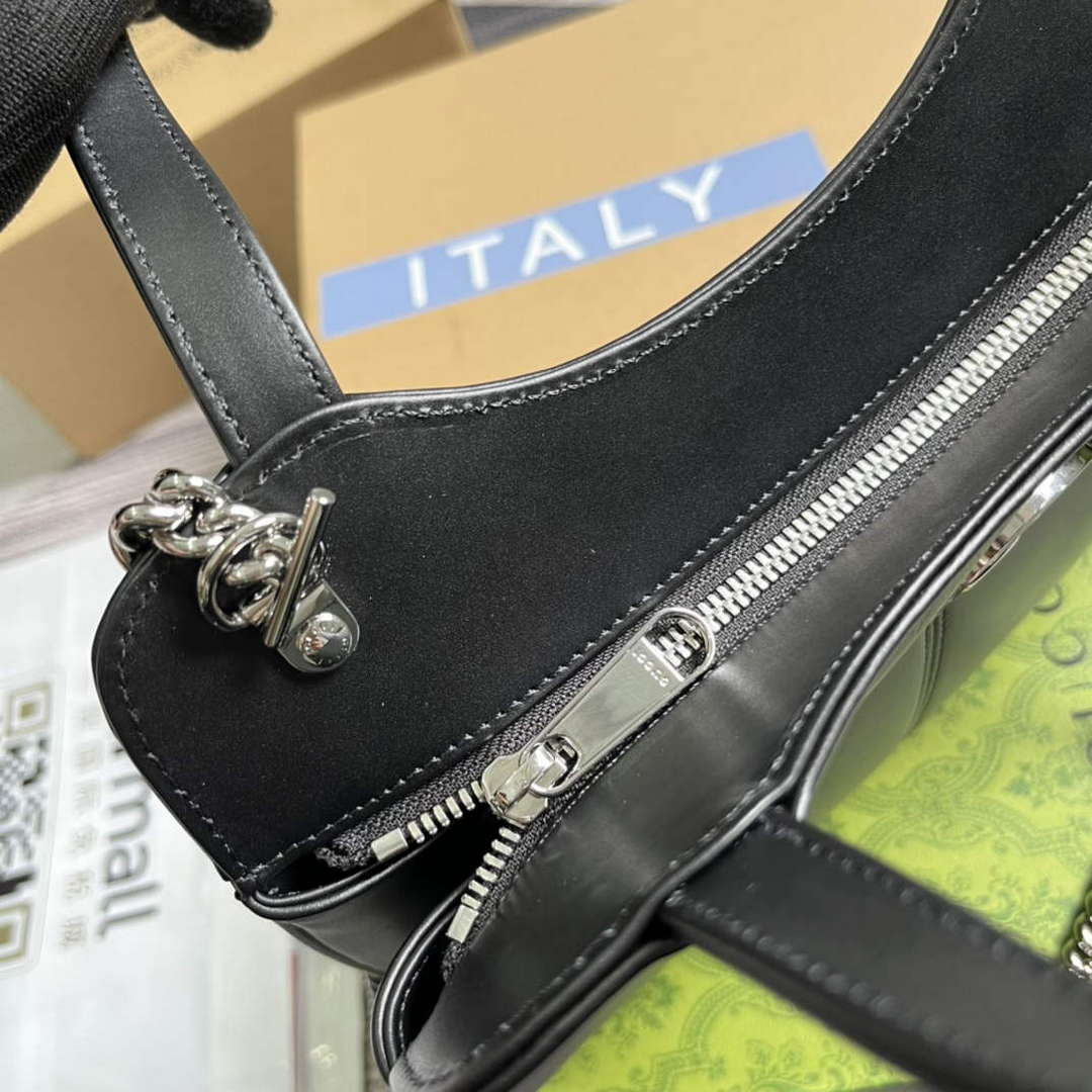 Gucci 745918 Petite GG Small Tote Bag Black