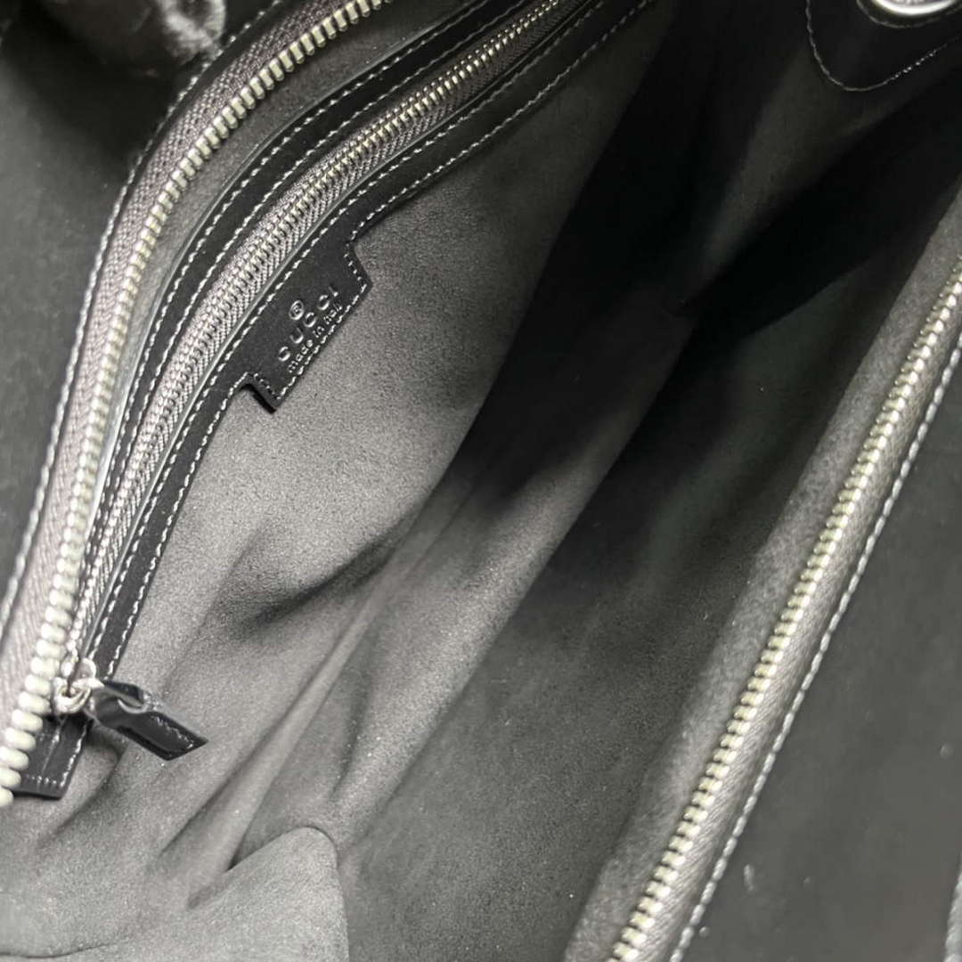 Gucci 745918 Petite GG Small Tote Bag Black